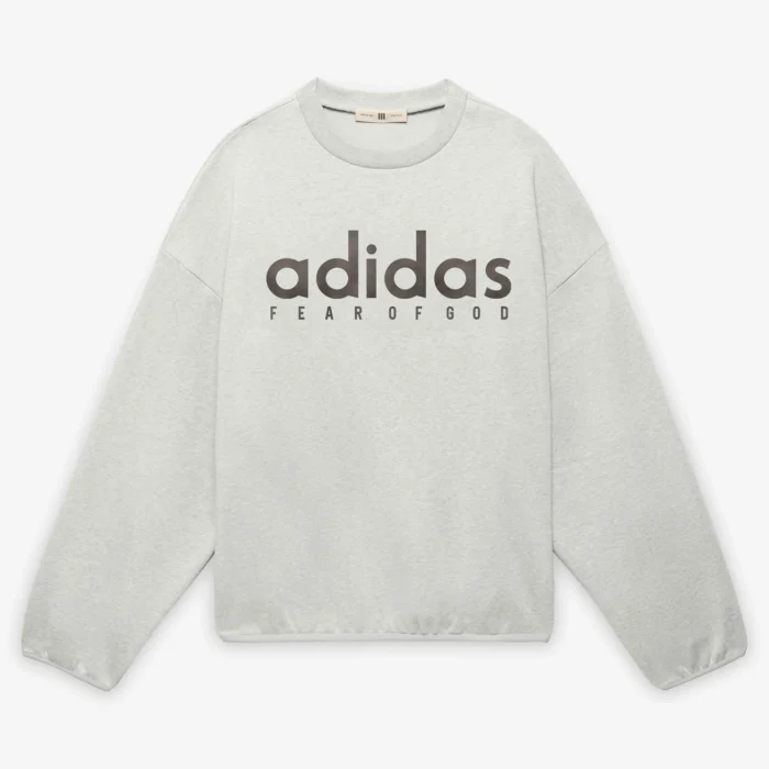 دُرس adidas x Fear of God Athletics Crewneck Sweatshirt 'Grey Heather'