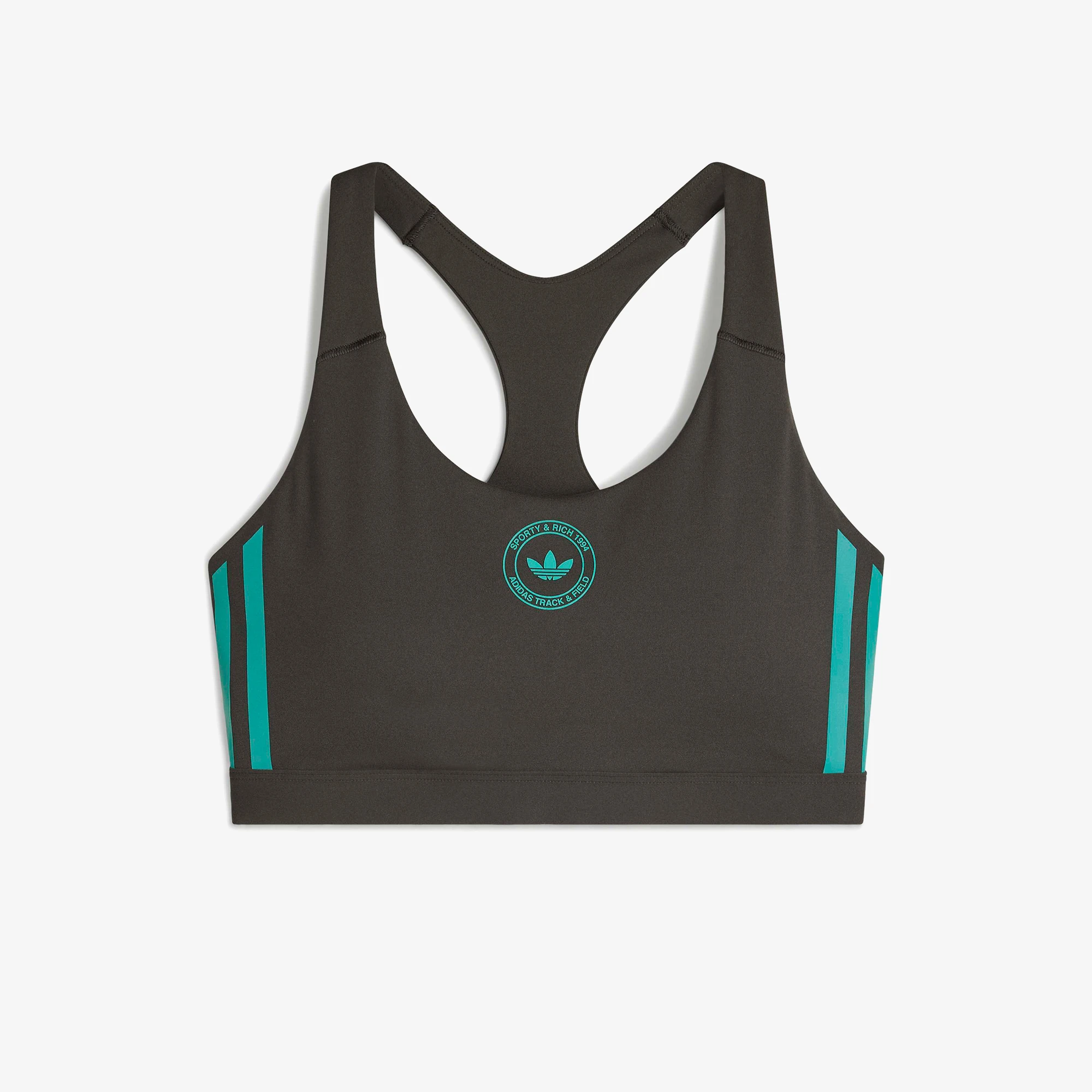 نیم تنه آدیداس adidas x Sporty & Rich Bralette 'Carbon'