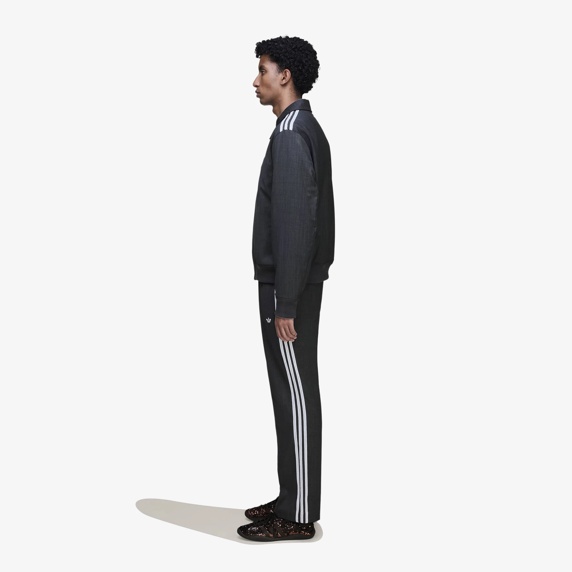 جکت آدیداس Wales Bonner x adidas Wool Blouson 'Dark Grey' - Image 7