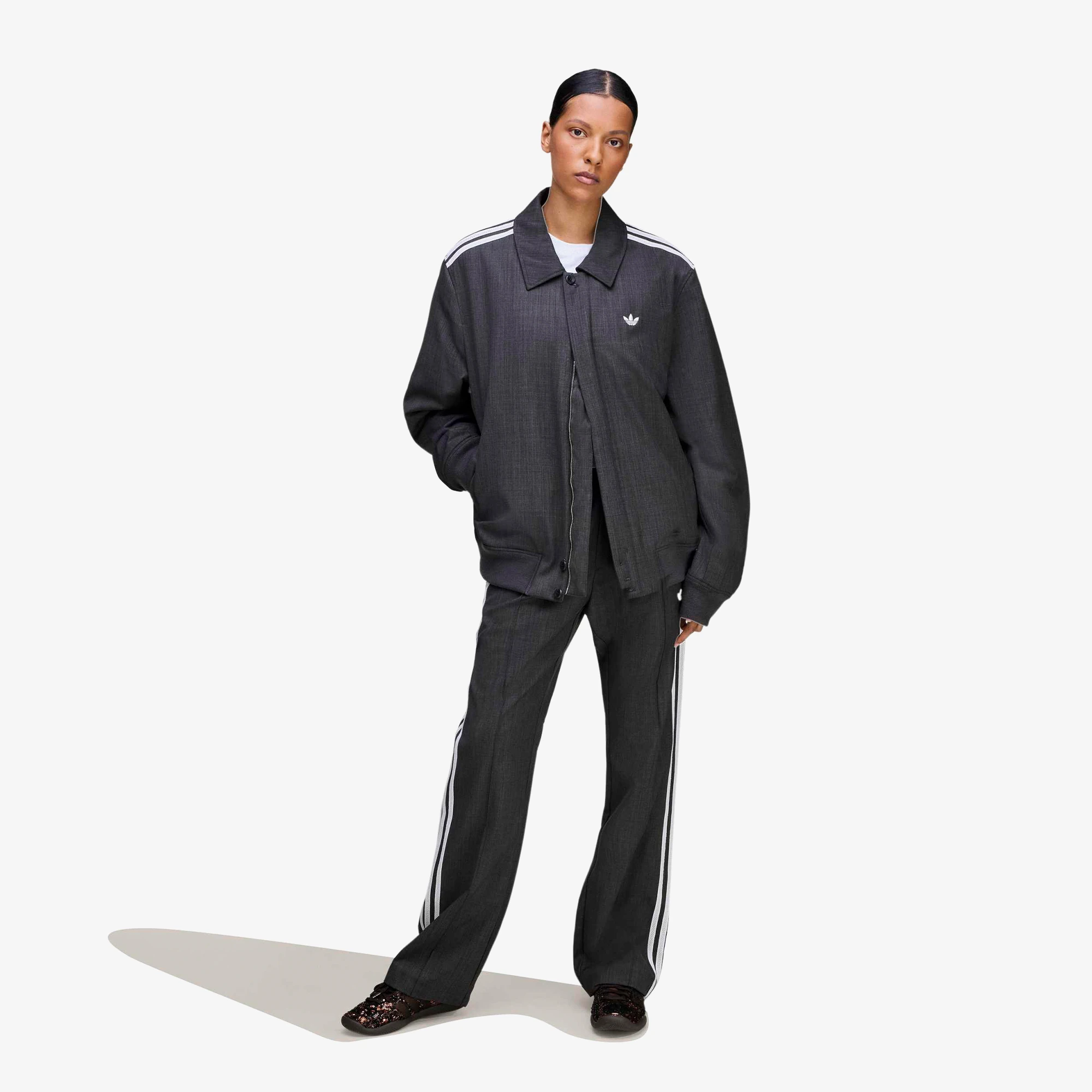 شلوار آدیداس Wales Bonner x adidas Wool Pant 'Dark Grey' - Image 4