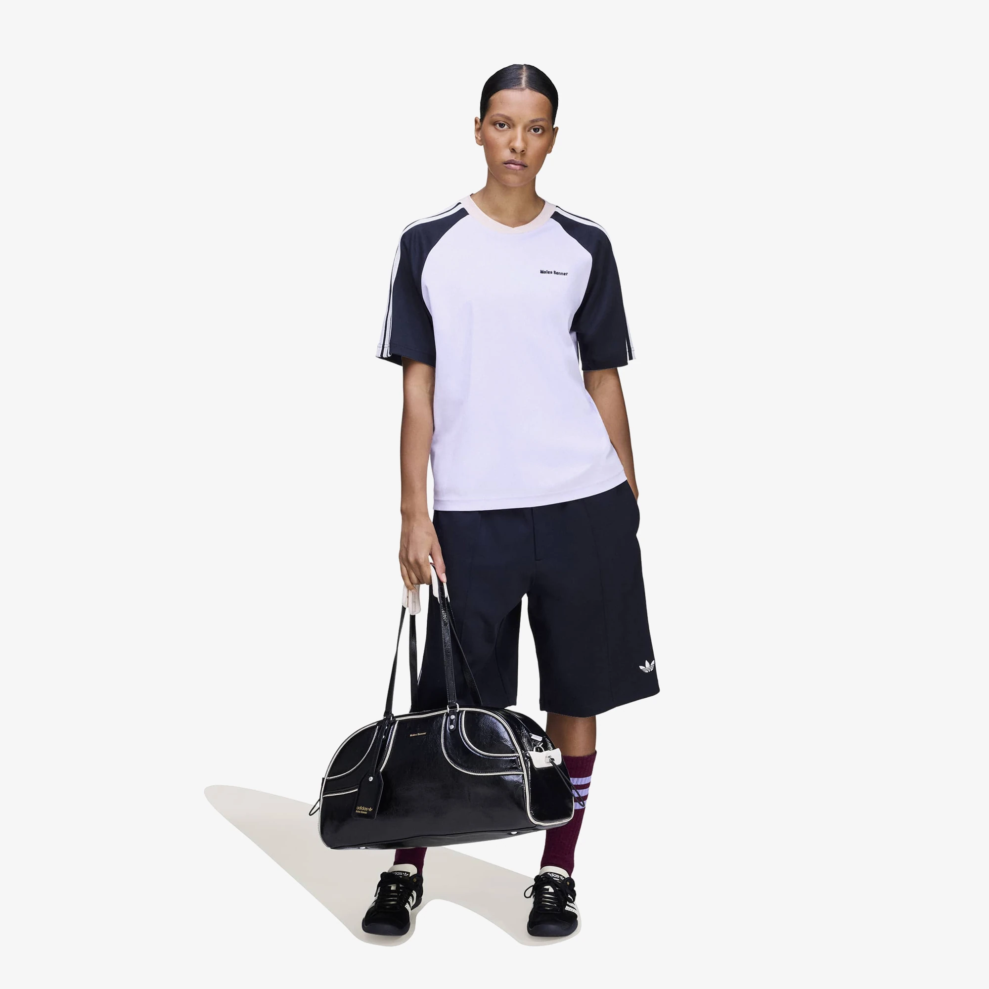 تیشرت آدیداس Wales Bonner x adidas Cali Tee 'Purple Tint' - Image 6