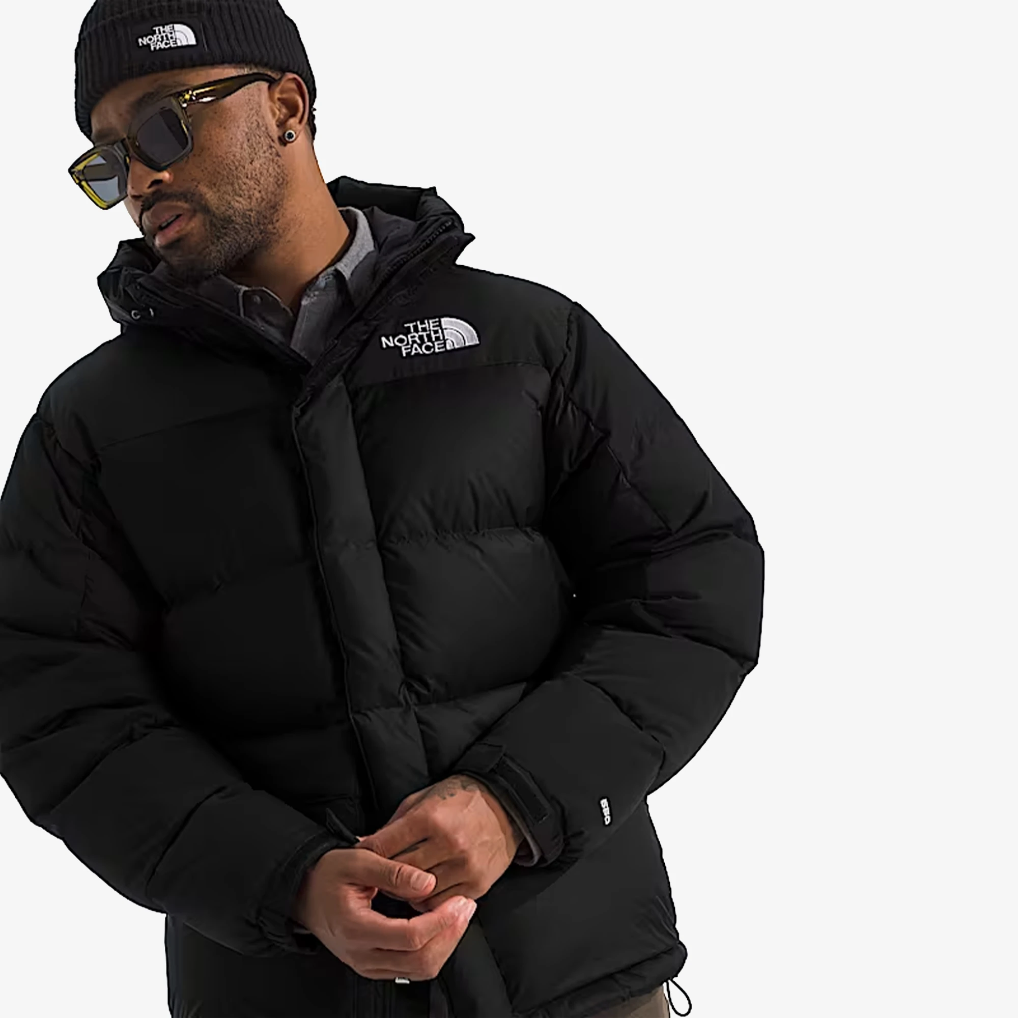 کاپشن نورث فیس 550 Himalayan Down Parka 'Black' - Image 5